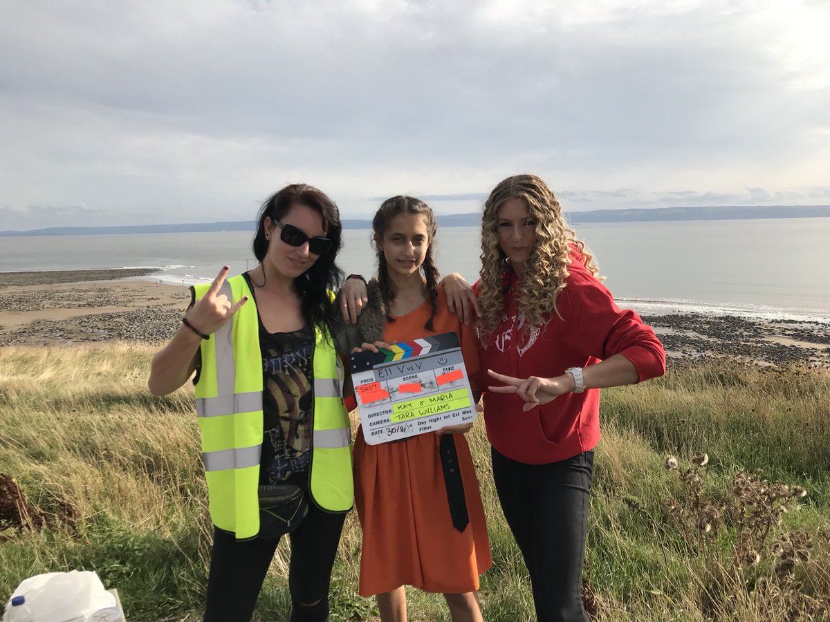 AnaisBerinde's tweet photo. A great day on set yesterday filming @VversusV . I’m so grateful to be working with amazing directors @Actress_Maria_M @KatClatworthy . A fantastic cast and crew and I cannot wait to be back on set later  @wynhopkinss @AngelMayWebb1 #vvsvmovie #Eagleselevenproductions #SetLife https://t.co/wDcXilRiDZ
