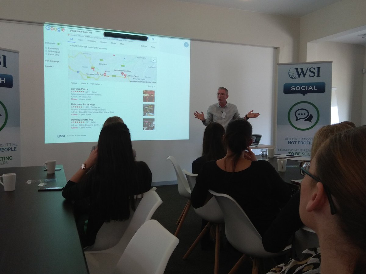 GoodToGrowSA's tweet photo. #SEO training with Nicholas Gard from @wsidurban at TheCornerOffice.  😊👍🏻 https://t.co/n3qIekXu9p