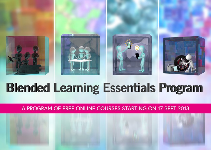 AmplifyFE's tweet photo. Looking for inspiring CPD? The Blended Learning Essentials Program @FutureLearn is a portfolio of four courses for teachers, trainers and managers developing blended learning. Join the program 17 september 2018 #BLEChamps #voctech #FELTAG #CPD #FE 
https://t.co/UGAEgtUeJU https://t.co/K8obaB9HLS