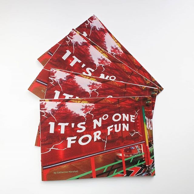 EdinAndElse's tweet image. @cathmar7 latest book musing on the funfair. Hand stitched, A5, edition of 50. #itsnooneforfun #edinburghandelsewhere @artwalkporty ift.tt/2wt84R5