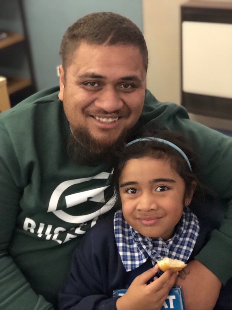 Dads and donuts afternoon at HPS. Happy Fathers Day!