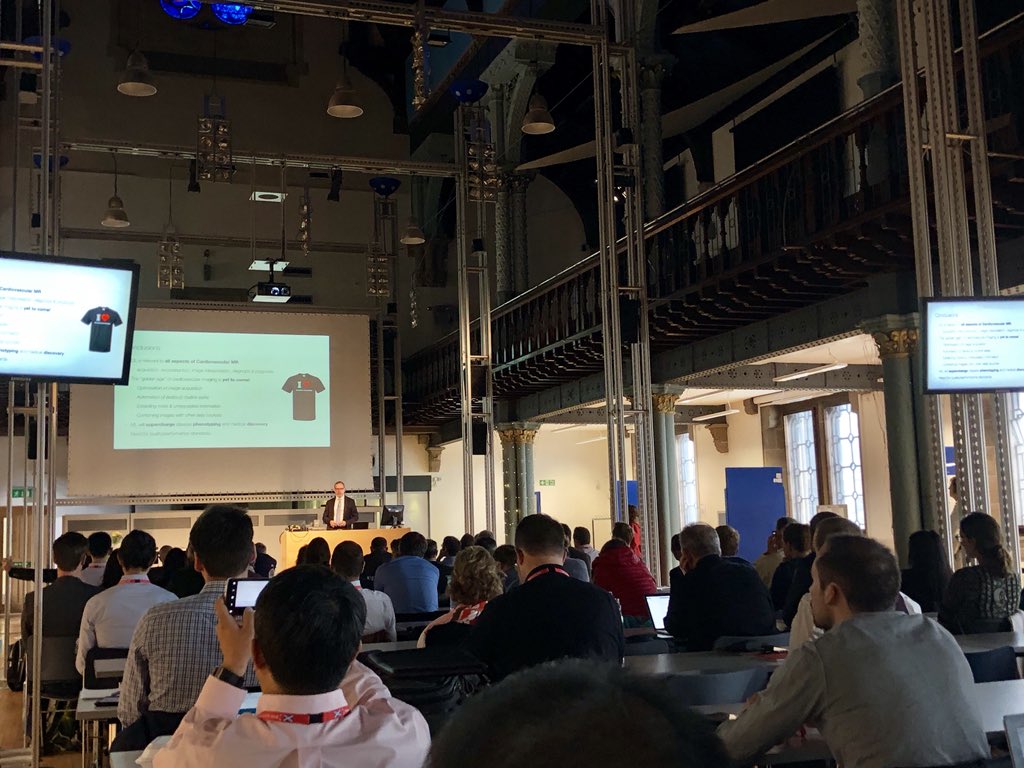 Great overview this morning on Machine Learning applied to Cardiovascular MRI by Prof. Tim Leiner <a href="/MRAguy/">Tim Leiner</a> at <a href="/SMRAngio/">Society for MRA</a> !! Follow <a href="/MLandDL_papers/">Tim Leiner</a> for updates on how Machine and Deep Learning can help in Radiology!