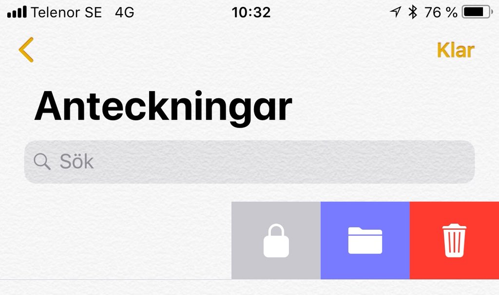 Pendragon242's tweet photo. @dashlane @LaurenChappa So is Apple Notes and (locking) a note with the padlock feature ;) just swipe left, press the padlock, give it a pin and voila! https://t.co/FX1E5ufIdz