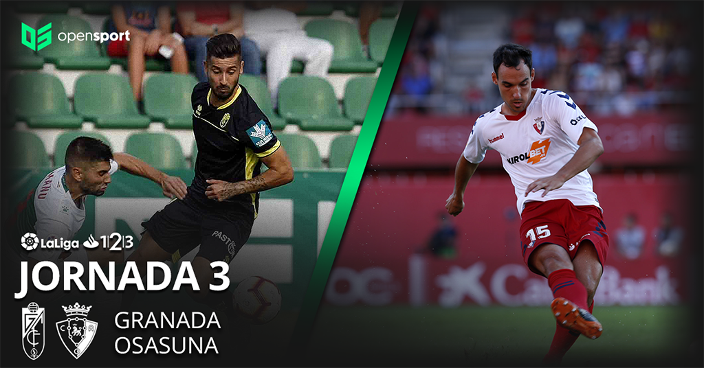 opensport_'s tweet image. El Partido Granada CF - C.A. Osasuna en directo este domingo 2 de septiembre en Opensport
🕙 21:00
🏟️ Nuevo Los Cármenes
🖥️ opensport.es
#GranadaOsasuna #LaLiga123 #opensport