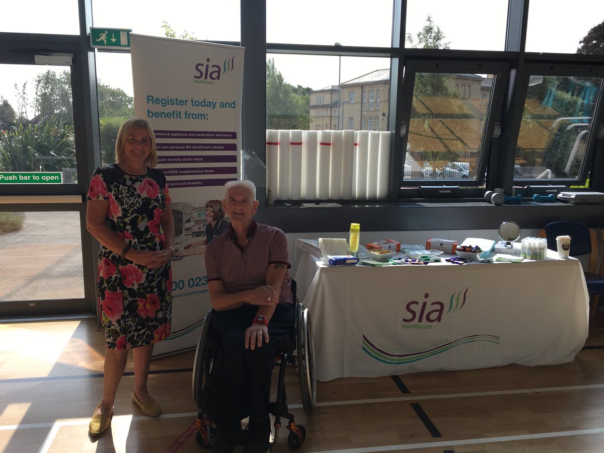We had a great day yesterday at the continence awareness day at YRSIC. Thank you to <a href="/SPINE_pinders/">SPINE</a> for having us!