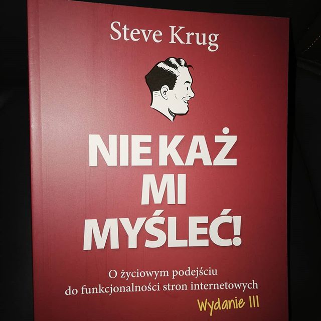 Funkcjonalne www w książce 😉 #www #seo #stevekrug #ab #adambielski #acomputers ift.tt/2NCJvYe