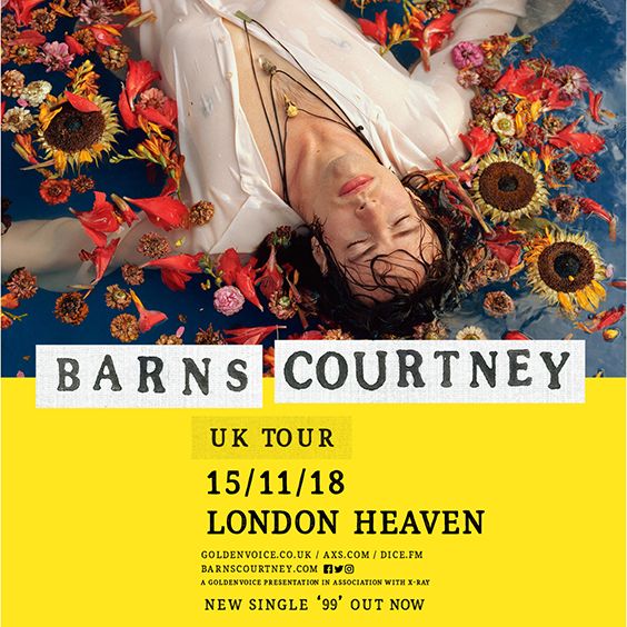AXS_UK (@axs_uk) on Twitter photo .<a href="/BarnsCourtney/">Barns Courtney</a> will be back on stage on 15 November for a headline show at Heaven! What do you think of new single "99"?
For tickets head to: w.axs.com/FSSQ30lCfCN .<a href="/BarnsCourtney/">Barns Courtney</a> will be back on stage on 15 November for a headline show at Heaven! What do you think of new single "99"?
For tickets head to: w.axs.com/FSSQ30lCfCN