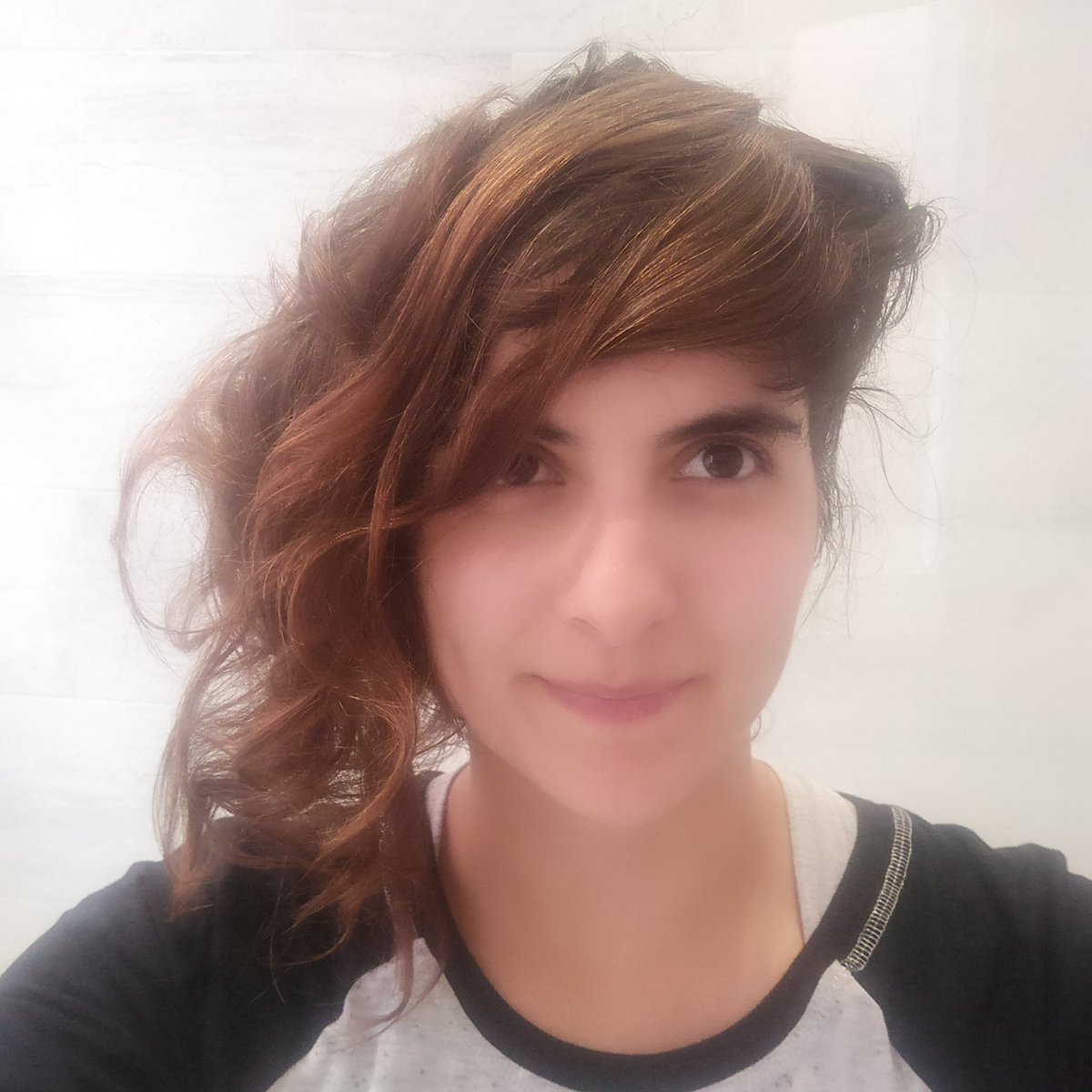 My natural look after not washing or brushing my hair for two days. I call it the "Rouffant" and demand to be credited for all subsequent appearances of this style. ✌️