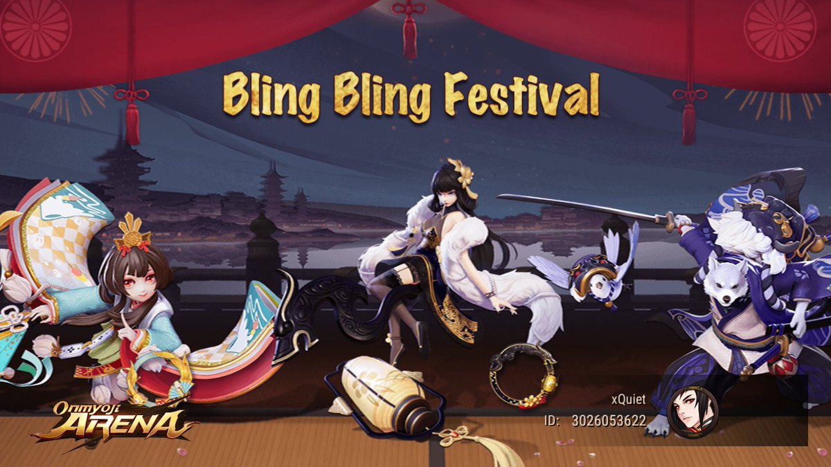xLownx's tweet photo. #Onmyoji Arena!##Bling Bling Festival# https://t.co/LZbvWAHw8b