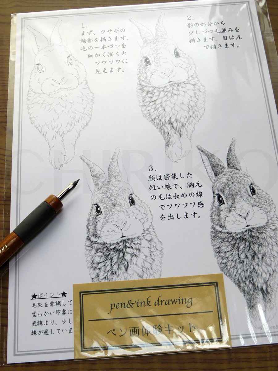 ペン画の描き方 ペン画の描き方