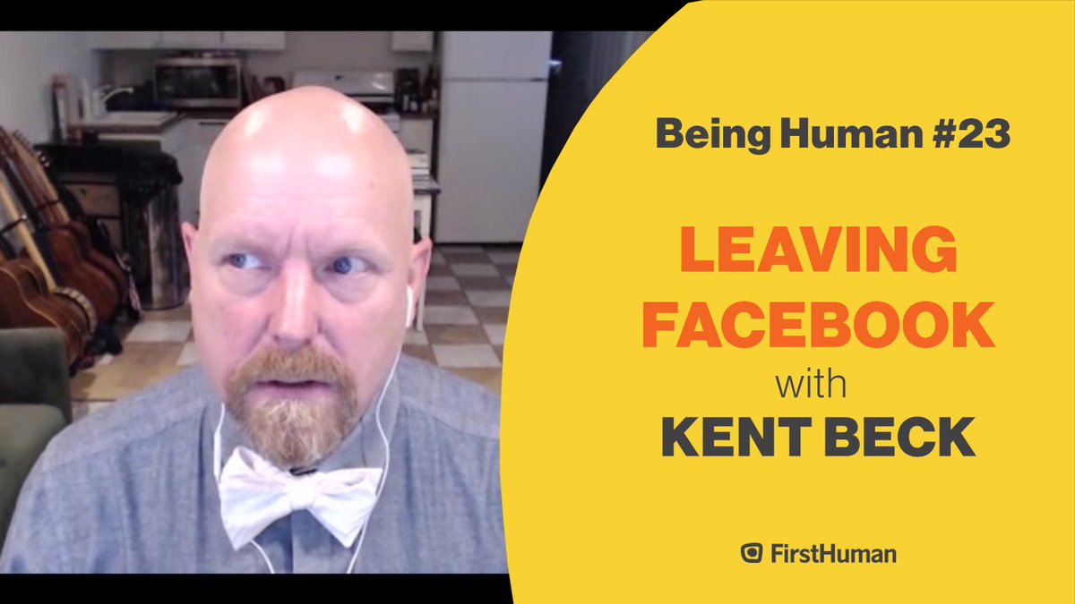 tweets_human's tweet image. We're thrilled to announce that Kent Beck (@KentBeck) is this week's guest on Being Human. We talk about:
- His product lifecycle framework: 3X 
- His take on the state of the "Agile" industry
- His story of leaving Facebook 
Enjoy!
Outside links here: bit.ly/2LNtCNa