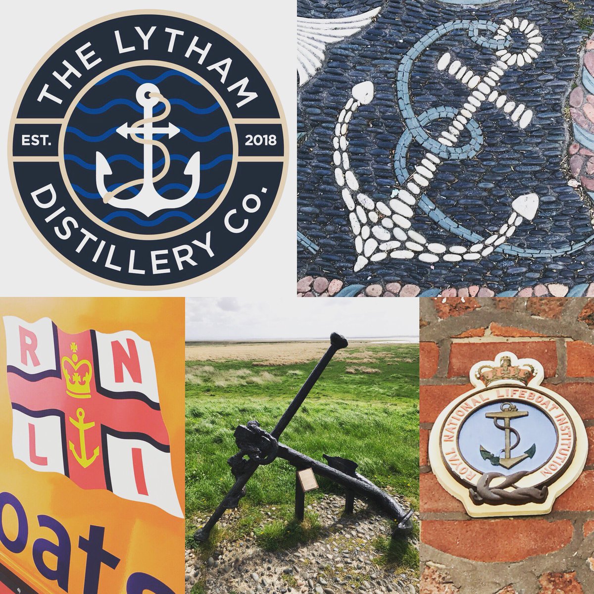 Have you seen the anchor in our branding? Not only does it represent strength and stability, but also the maritime heritage of our little coastal town. Found symbolised throughout #lytham, it is also symbolic of hope, when lifted up from the water, it represents a new adventure.