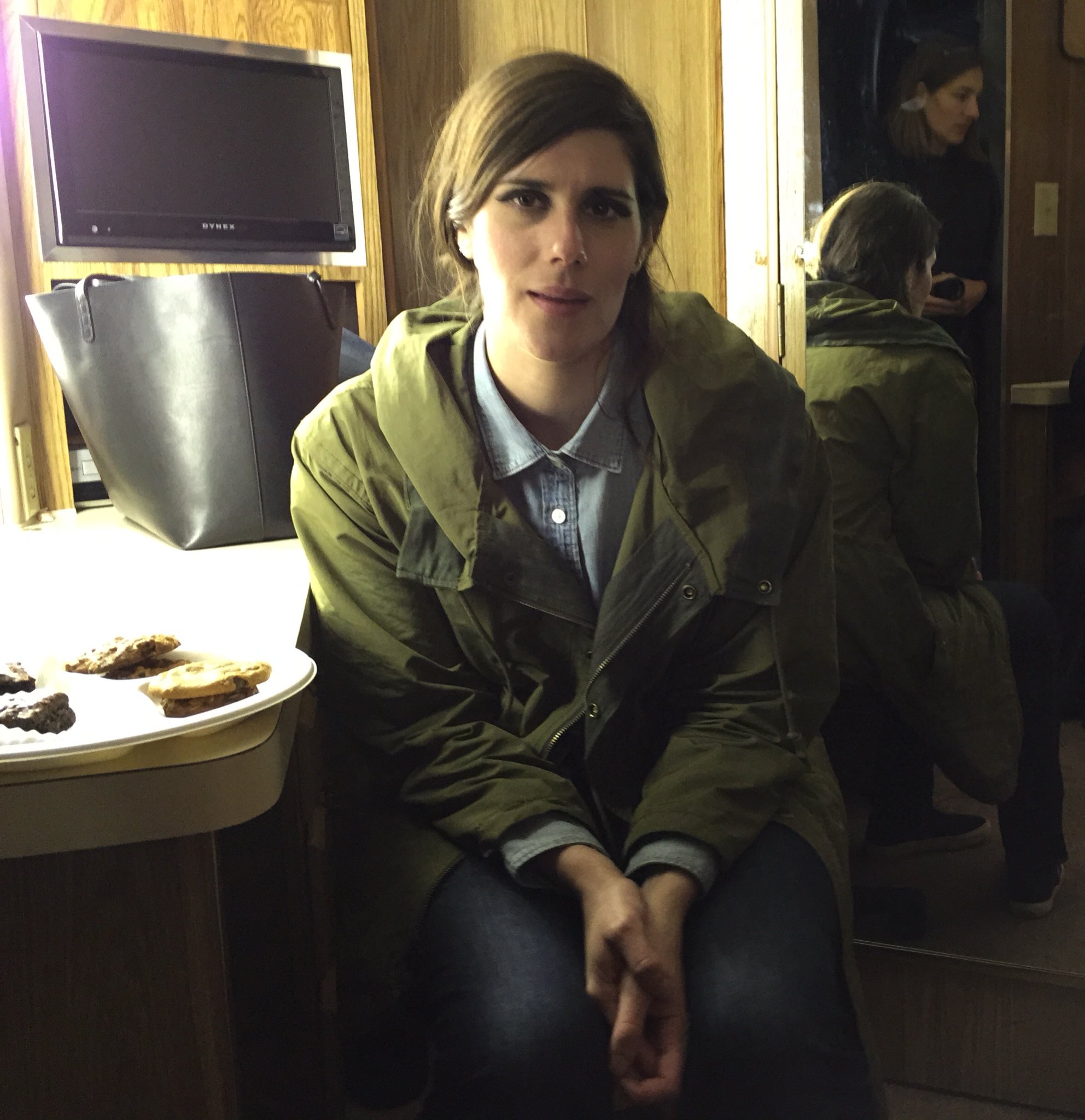 Happy Birthday Laura! (On set photo by Nan Goldin) 