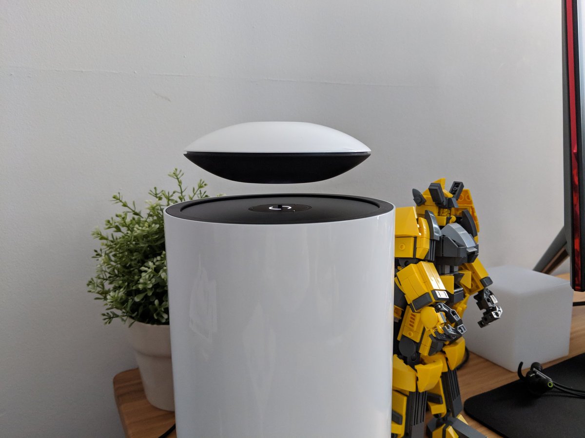 Okay the <a href="/crazybabyaudio/">Crazybaby</a> Mars levitating speaker is crazy, baby