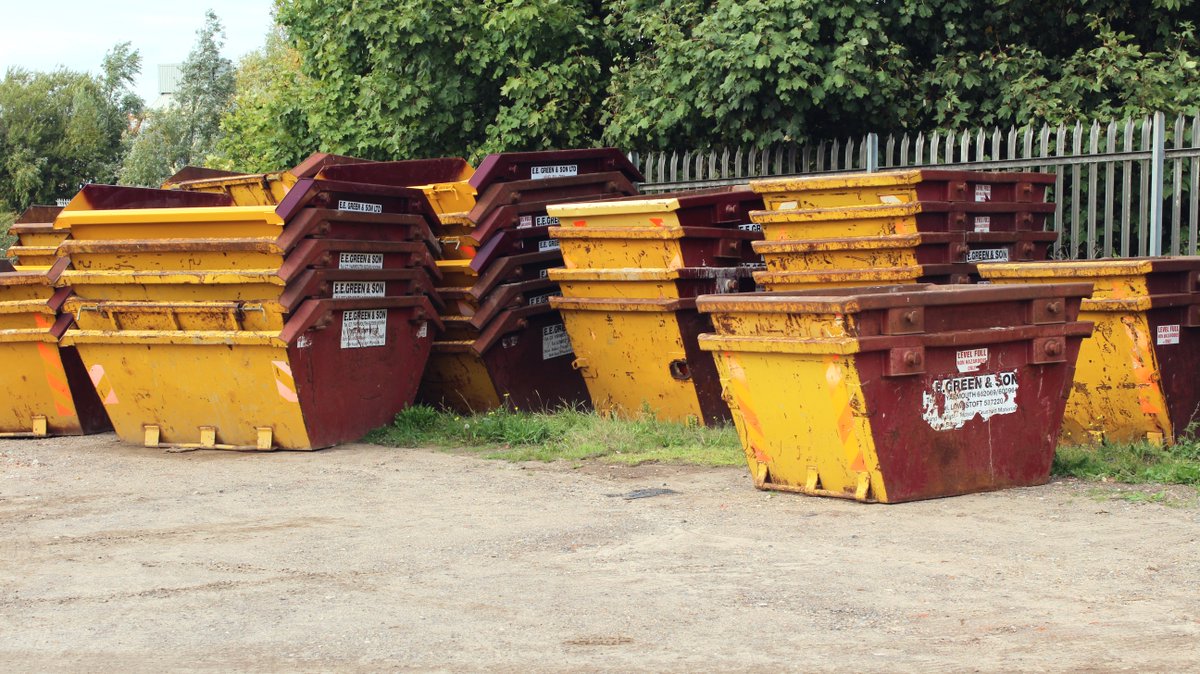 Skip Hire Info - 4 Cubic Yard 'Midi' Skip - Available from TJ Waste - YouTube
