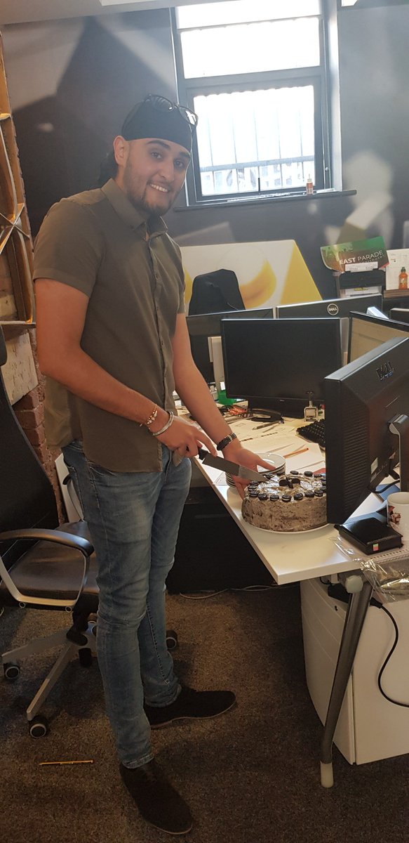 YemeArchitects's tweet photo. #Goodbye Pav! Our wonderful team treated him to quite a bunch of gifts as well as an absolutely delicious Oreo chocolate cake made by the talented Tracy. Good luck with your studies and we'll see you again after your studies, we're certain of that!
#YemeArchitects #architects https://t.co/0F69MMwPgc