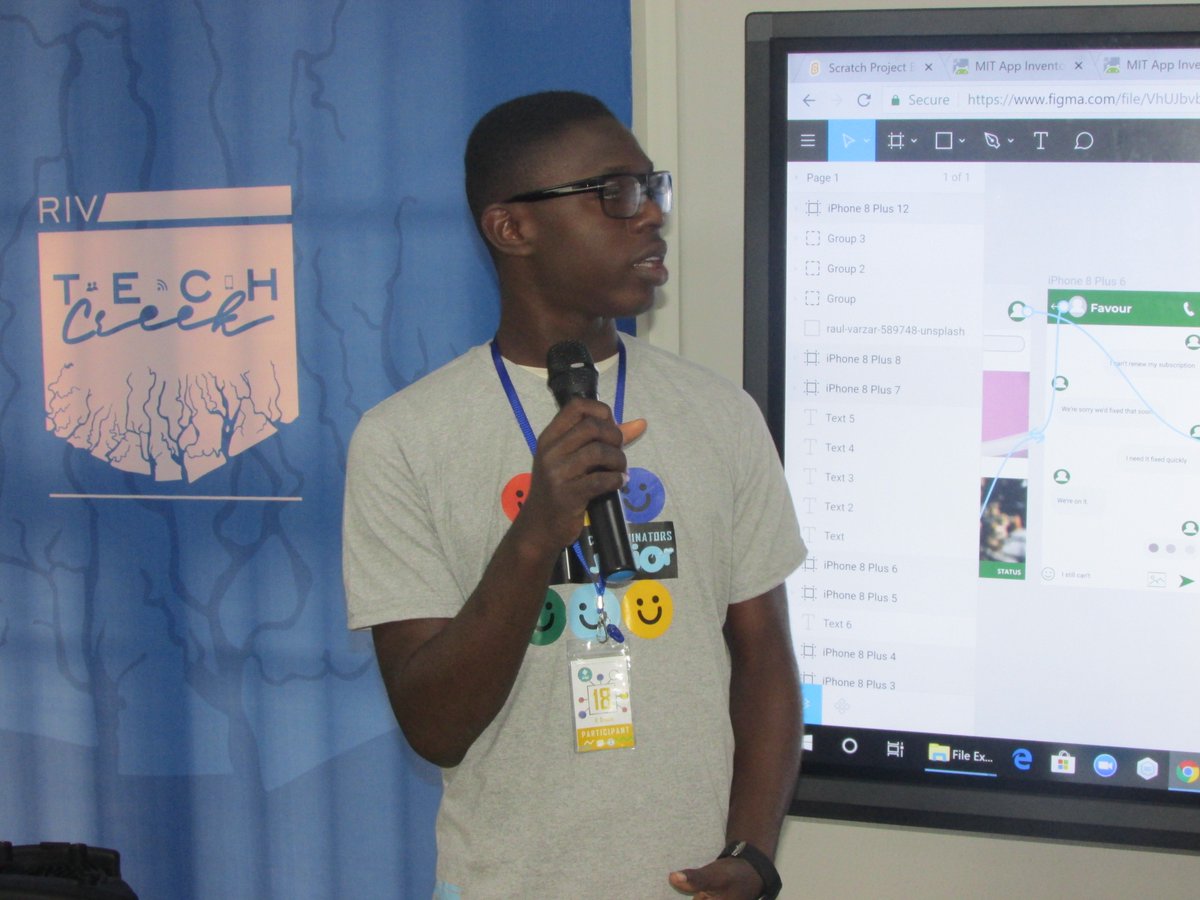 techcreekng's tweet image. #TechCreek #TeamCoding #JuniorCodegaminators
This Brilliant Rivers state Teenagers built a Social Networking App and it was flawless 👏👏👏👏👏