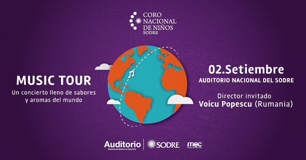 Sodre_Uruguay's tweet photo. #MusicTour El Coro Nacional de Niños del Sodre @CNNinosSodre se presenta este domingo 2 a las 19hs en la Sala Hugo Balzo.
Director invitado: Voicu Popescu (director del Coro de Niños de Radio Rumana). Nos vemos!! #Coro #HugoBalzo #Domingo https://t.co/mwroIbjr6n