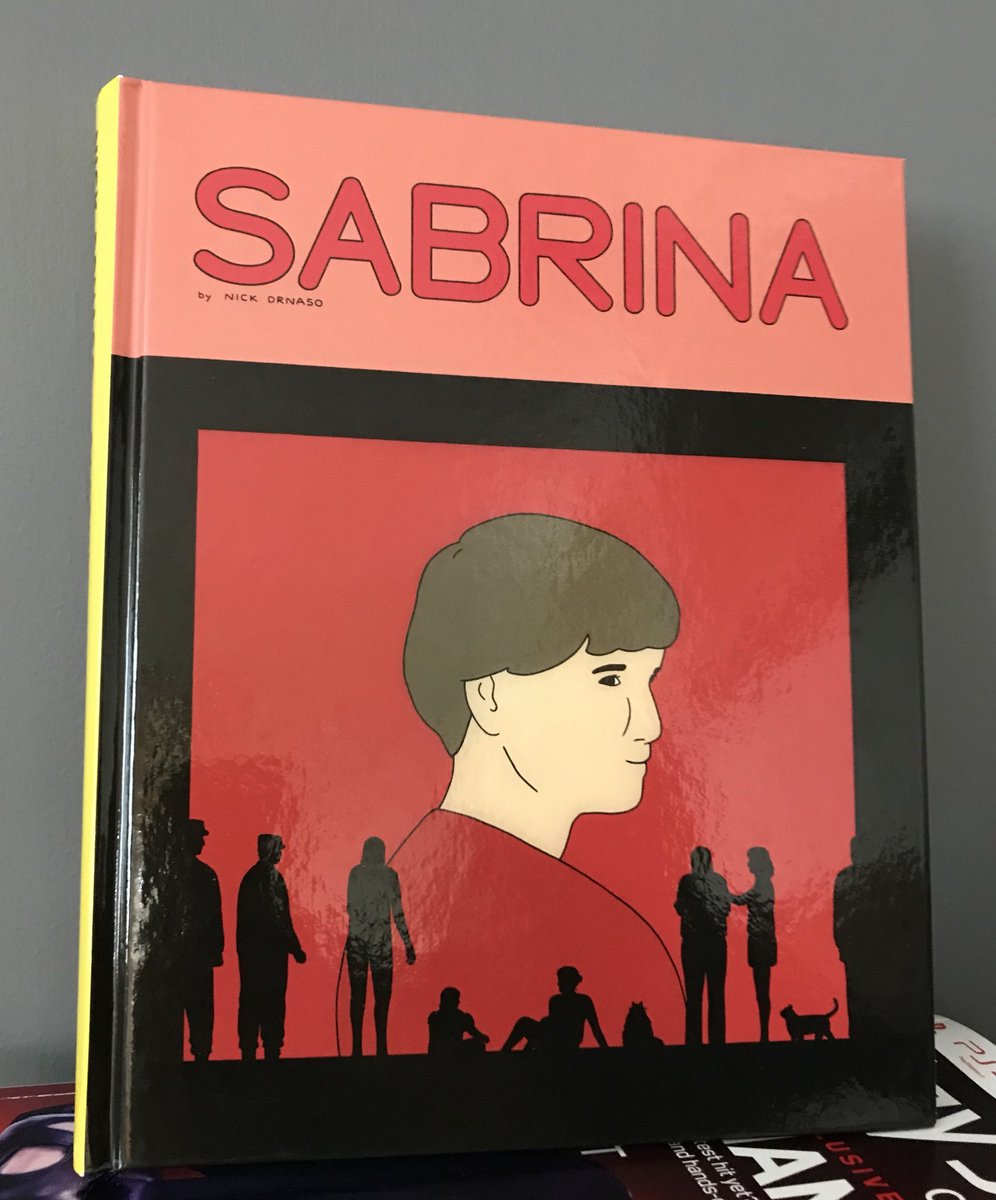 I’ve never actually read a #graphicnovel before so am starting with this one which is nominated for the #bookerprize this year #Sabrina #comic #graphic #novel #literature #nickdrnaso
