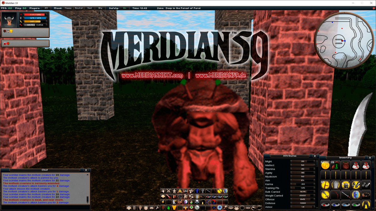Meridian59de's tweet photo. ⚔️ Am heutigen Freitag haben wir unser Update 2.6 eingespielt. Neben einigen Gameplay Änderungen mit einem neuen Zauberspruch wurden vorrangig Bugs behoben und weitere Verbesserungen durchgeführt. 
👉Auf https://t.co/D0sNEb5vxV gibt's die Patchnotes
@Meridian_59 #MMORPG https://t.co/u4nqKFSpWZ