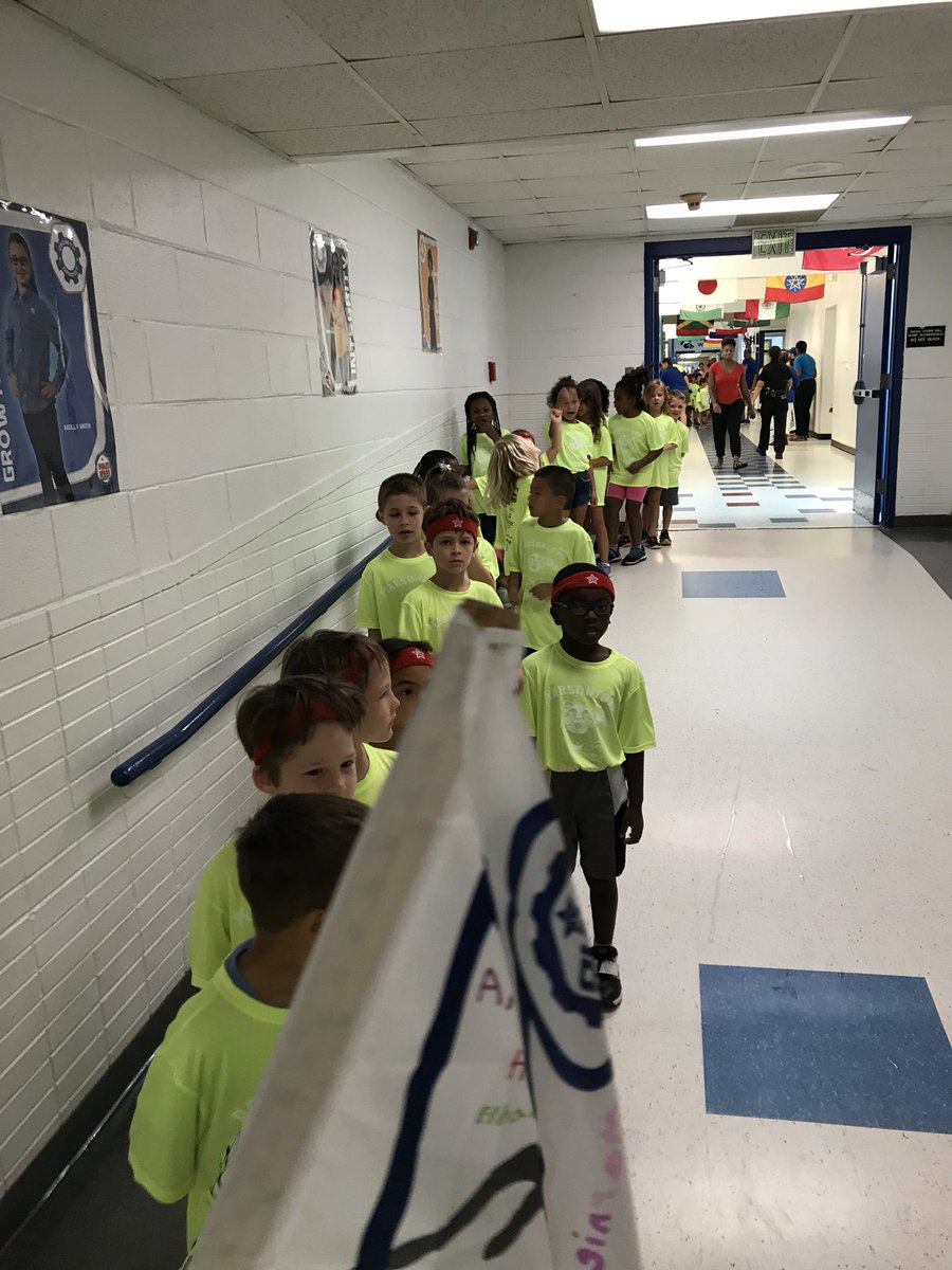 msmurphy2018's tweet photo. We are so Pumped for today’s FunRun! We’re #1, We’re #1! Let’s do this! #ptelementary #ptfunrun @PtownElem @PrincipalTeal @AndreaPetiferED @DurhamPublicSch @UniteSchools https://t.co/A0rxutmwLs
