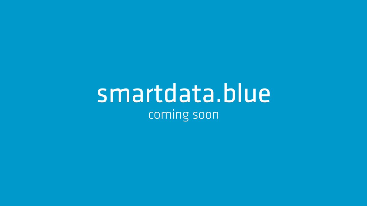 smartdata_blue's tweet image. With @smartdata_blue your smartdata will be spaced out into a new featured dimension.