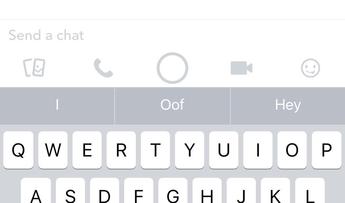 I’m officially awkward enough that my predictive text includes “Oof” as a first response to any message