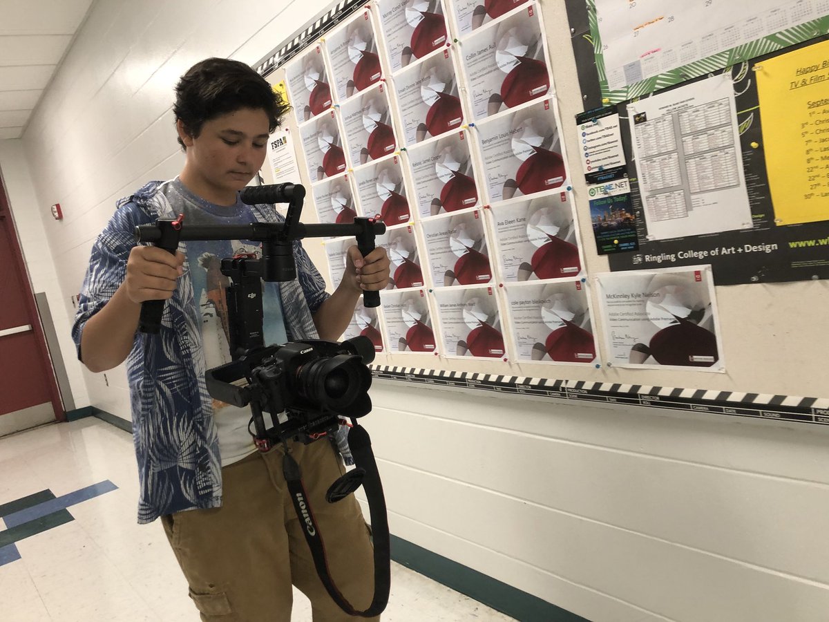 Kenney getting in practice with the <a href="/DJIGlobal/">DJI</a> Ronin