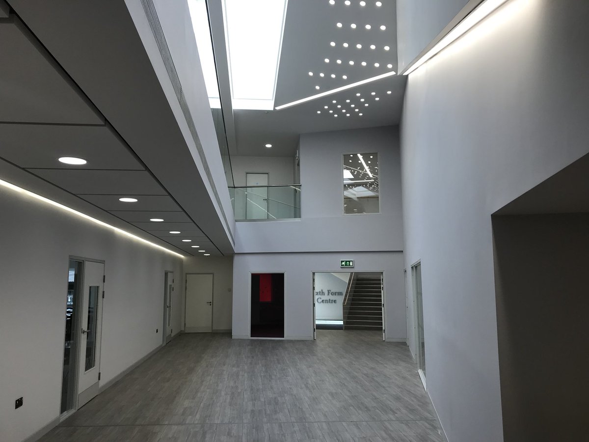 Wghs1911's tweet image. The finishing touches are being made to the new Sixth Form Centre