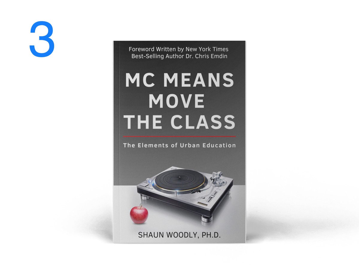 ShaunWoodly's tweet photo. So I’ve been working on this book and Oct 18th it goes down! It’s time to choose some cover options - which one do you like best 1, 2 or 3? 🤔  (shout out to @chrisemdin for writing the foreword as well ✊🏾🙌🏾) #MoveTheClass https://t.co/NOvEUdqKMv