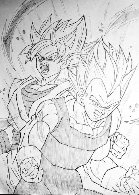 野菜の日サイヤ人のtwitterイラスト検索結果