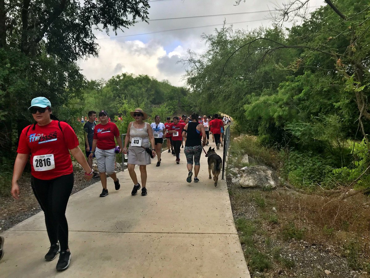 SAParksFitness's tweet photo. #FBF #FitPass2018 kicked off in June & now it’s time to celebrate! Join us Sat., Sept. 8 at the Fit Pass Finale at Lady Bird Johnson Park, 10700 Nacogdoches. #FREE 5K walk/run, health expo, fitness-thon & lots more! Register at https://t.co/AAbiaYhr6C. 🏃♀️🏃♂️ https://t.co/VrBlsCck6K