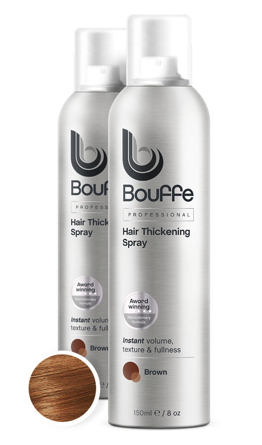 Bouffe is available in a variety of non-permanent shades to match your #hair colour &amp; help cover re-growth on coloured hair. Have a #goodhairday with Bouffe.bouffehair.com