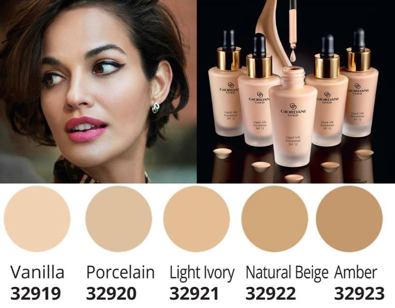 giordani gold silk foundation
