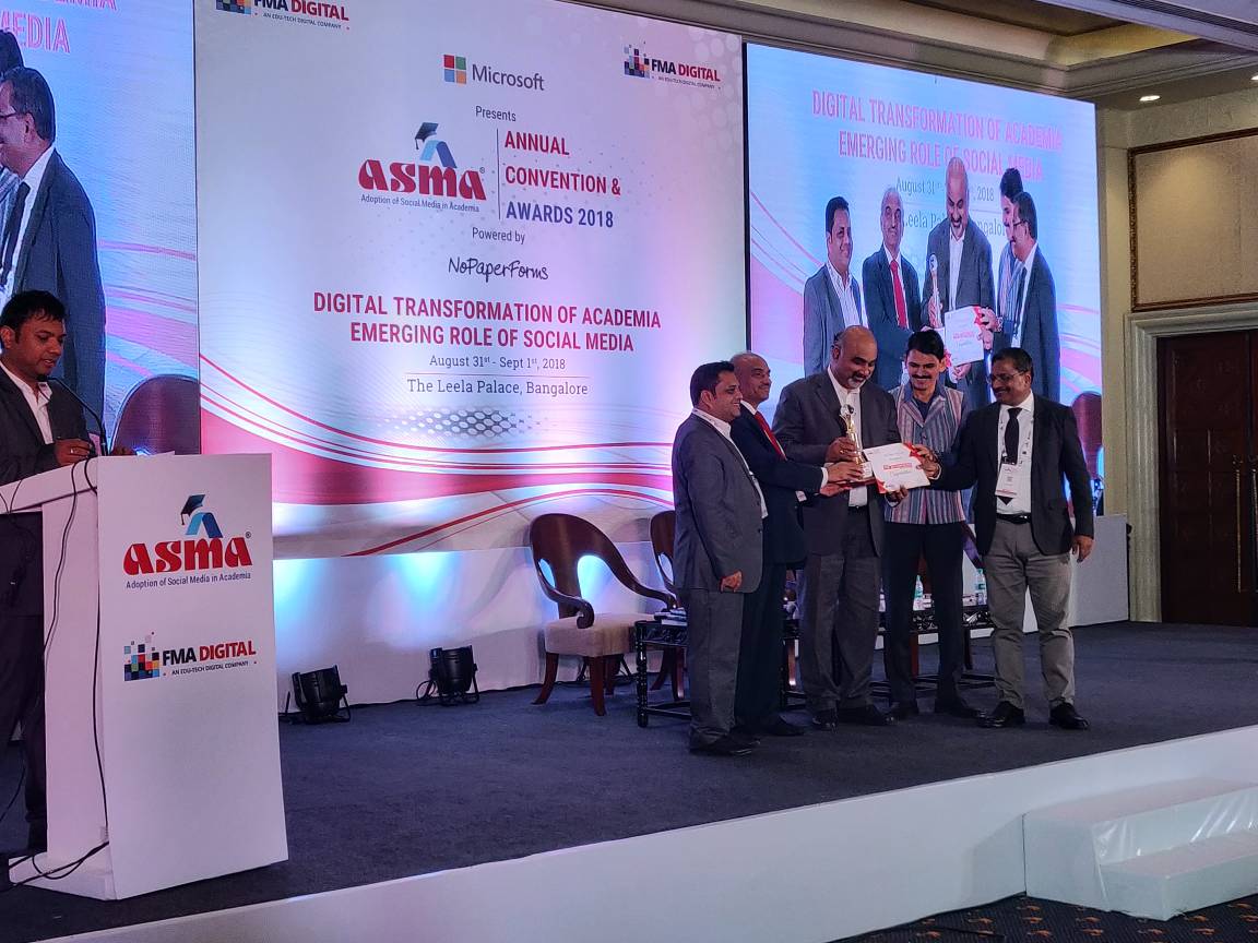 asmaacademia's tweet photo. Heartiest congratulations to Prof. Manoj Kumar Pandey from Birla Institute of Management Technology for being one of the India’s Top 30 marketers in education 2018. 
#ASMA2018  #ASMAinBangalore #SocialMedia #Conference #ASMA #Digital #Academia #Top30Marketers https://t.co/16rSHeaqkR