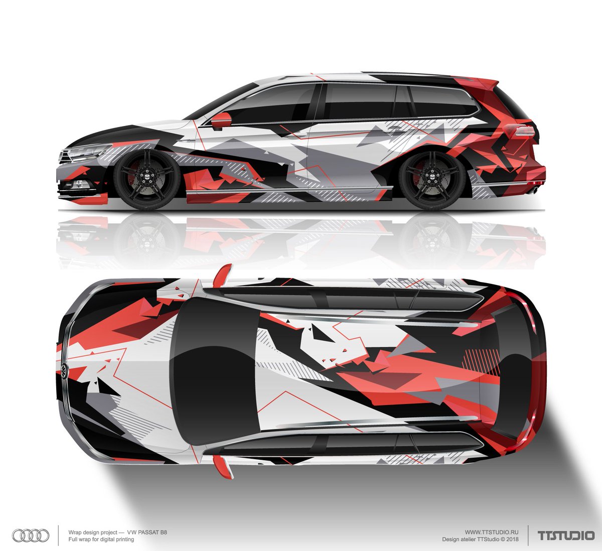 Alexander Wrap Design Concept Urban Camouflage For Vw Passat B8 For Full Wrap For Sale Can Be Adapted To Any Car Ttstudioru Vw Passat B8 Camo Urban Camouflage Wrap