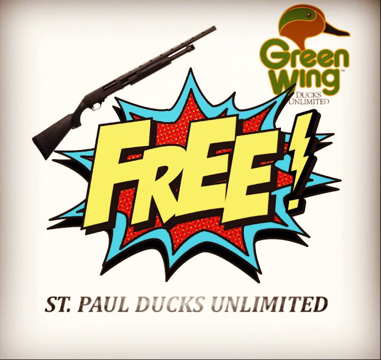 Today is the last day to take advantage of our FREE promotion. Purchase a $70 member dinner ticket &amp; be entered into a drawing for a shotgun &amp; be eligible to bring 2 youths (17 &amp; under) to the event 9/13. ducksystem.com/phpbin/www.php…