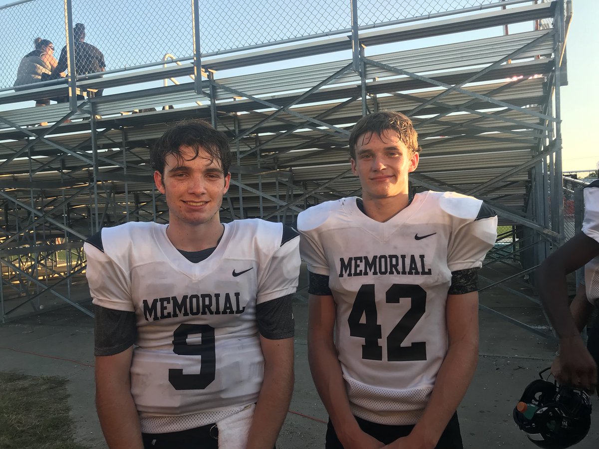 First Memorial freshman game in the books. Boys had a great game! <a href="/FriscoMemo_FB/">Frisco Memorial Football</a>