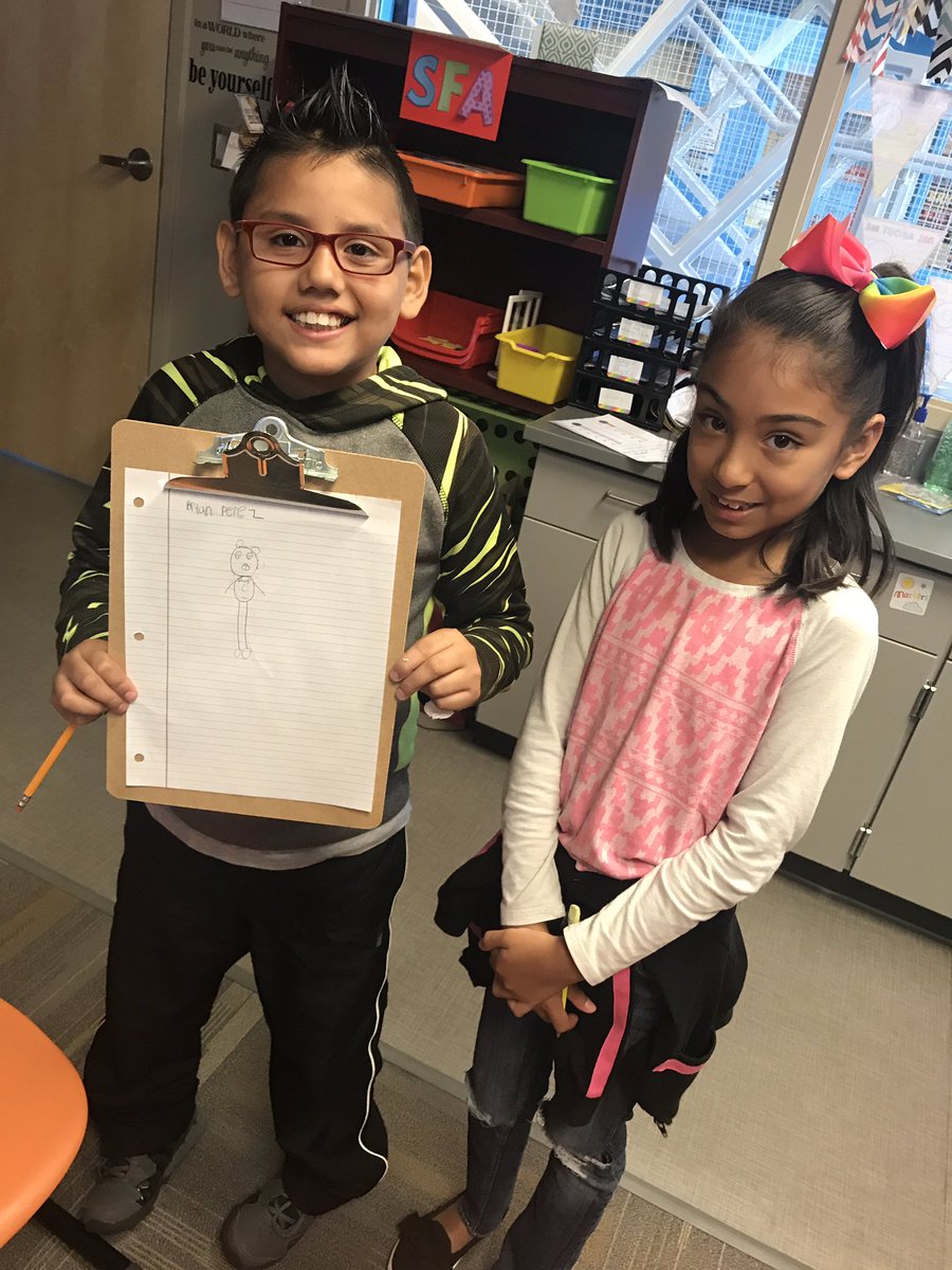 Elizabethhoff93's tweet photo. My kids had a great time with an Avid activity called partner drawing yesterday! They have been working in GAT to show feelings and how to get along. What a great way to help and encourage someone to draw without being able to see it! #ThisisAvid @PVEPioneers https://t.co/S7uQn2liuv