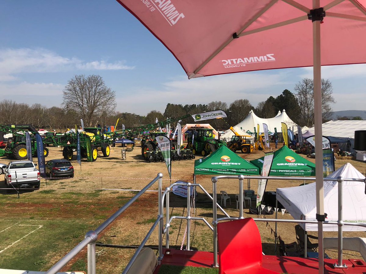 ZimmaticAfrica's tweet photo. Lindsay Africa's @FieldNET Marketing Container at it's first pitstop, The Berg Show this weekend, 31 Aug - 2 Sept 2018. Come and visit us at STAND NO 3! #RoadShow #FieldNET #LindsayAfrica #Pitstop1 https://t.co/e1g2MTBNZR