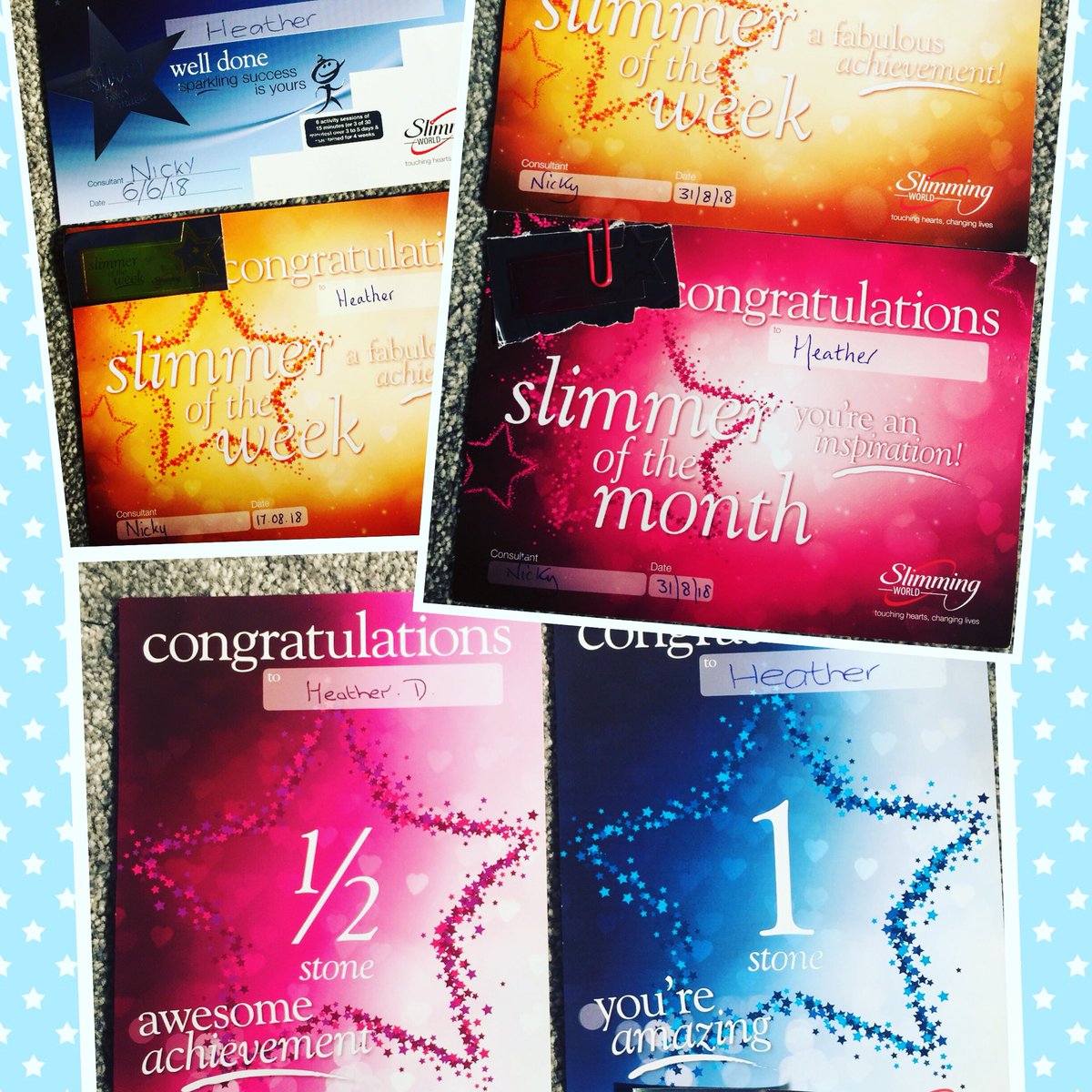 Heather_Shuker's tweet photo. Slimmer of the week and month today! 💪🏻🤩☺️ #slimmingworld #slimmingiswinning #FeelGoodFriday #ICanDoIt https://t.co/PCFMkVOE0U