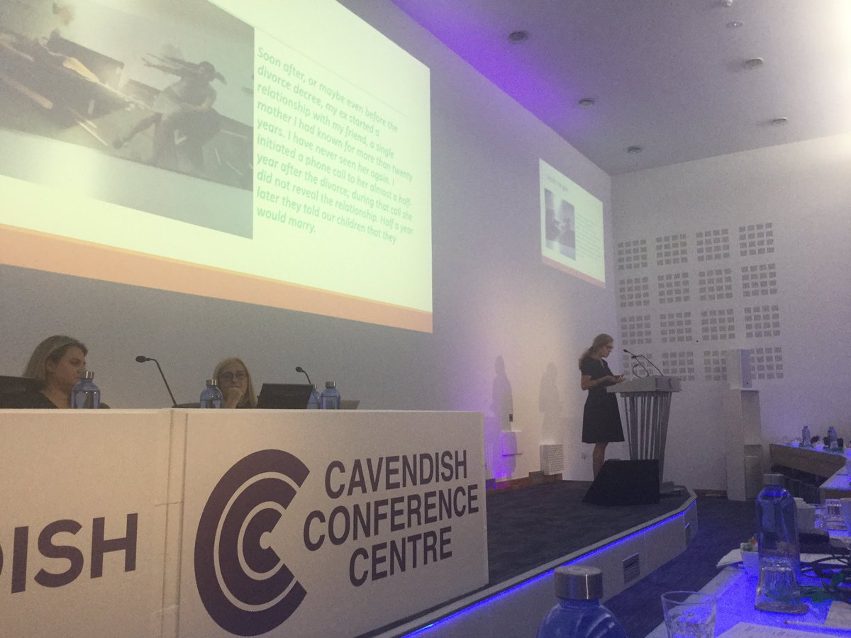 EAPAP_Europe's tweet photo. Dr Sietske Dijkstra discusses #ParentalAlienation within the context of #DomesticAbuse and #DomesticViolence at #EAPAP2018 https://t.co/ucMaUMmdEU