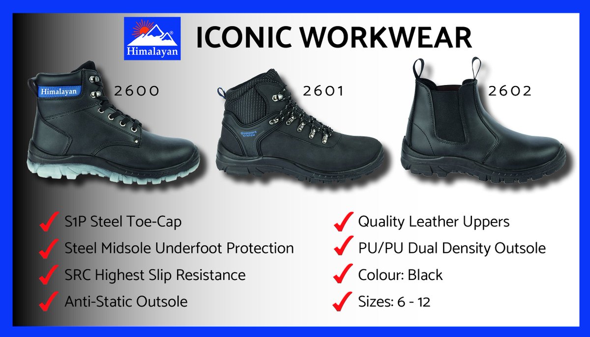 These corporate safety footwear styles 