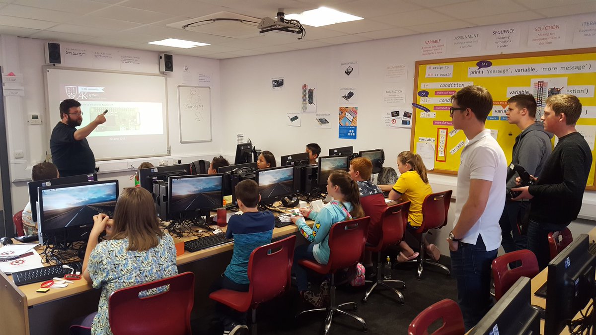 AKSSchool's tweet photo. A new group of young &amp; enthusiastic coders attending @AKSSixthForm @AKS_PiCamp part of our Ambassador programme.  @AKSComputing Thanks @stevebevs for the kind sponsorship.  #IndividualPathways https://t.co/84J42b5p3g