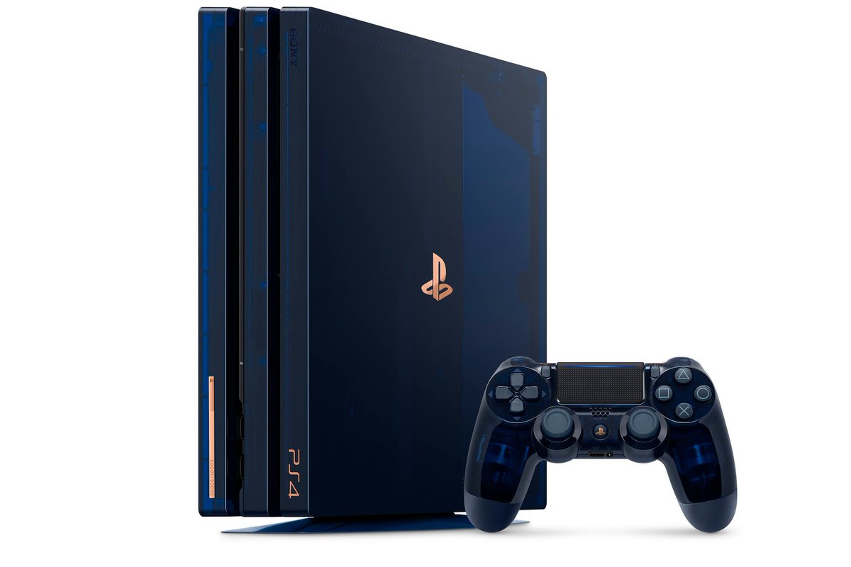 PlayStationEU's tweet photo. Today is your last chance to enter our competition to win a beautiful 500 Million Limited Edition PS4 Pro. The competition closes tonight!

Get your entries in here: https://t.co/pZwQUQqon0  #PlayStationMemories https://t.co/b6mTKxFGq8