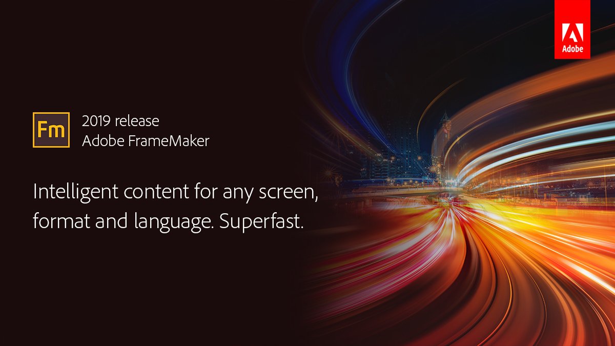pughcomputers's tweet image. Register today - @AdobeTCS #FrameMaker (2019 release) official Launch Webinar  - Monday, 17 September 2018, 10.00 a.m. - bit.ly/2opVXj7
