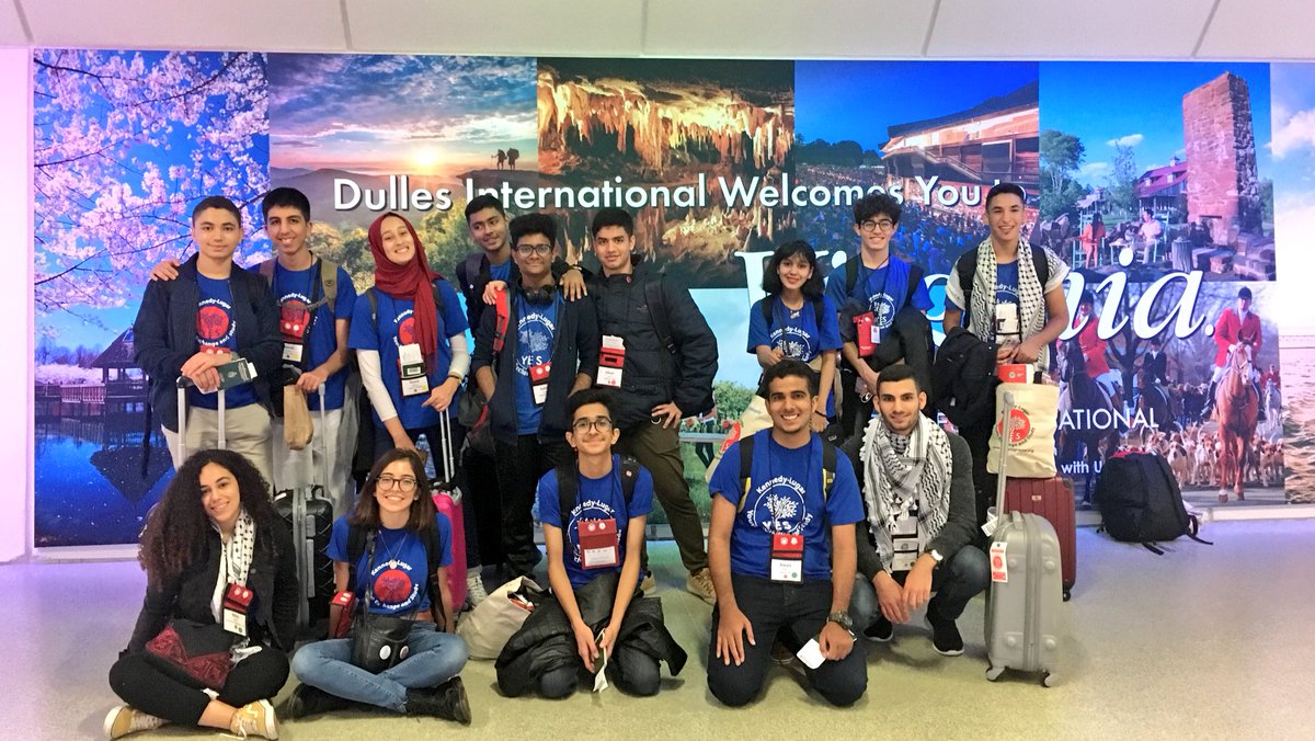 This great #KLYES group is flying today to their host communities all over the country! Here is a good bye #Virginia photo at <a href="/Dulles_Airport/">Dulles Airport (IAD)</a> for a good luck ✈️