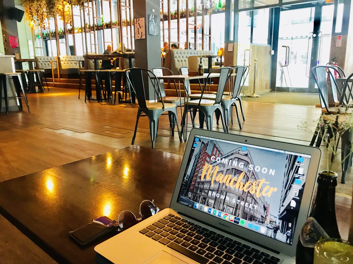 JKemp1987's tweet photo. Enjoying my makeshift “office” at @CafeBeermoth ! Looking forward to working together once the @workdotlife Manchester space opens!! #cafebeermoth #collaboration #becauselifestooshort https://t.co/756UxeECHf