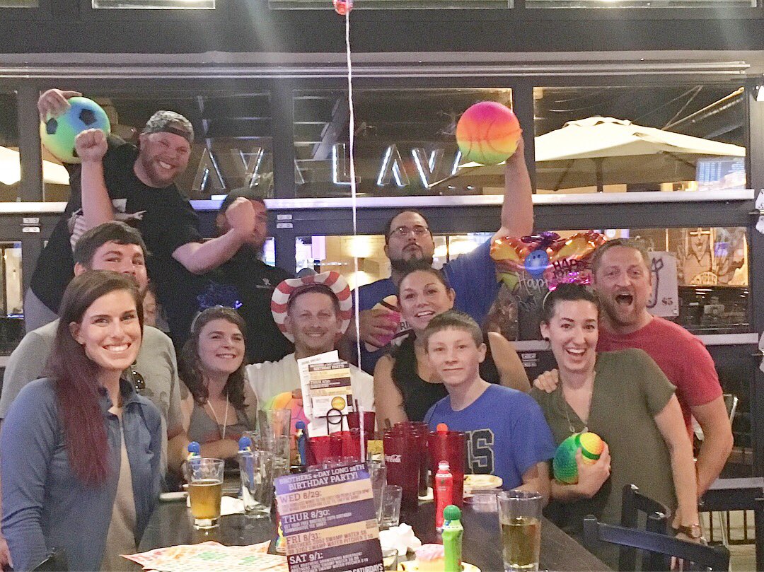 RedSquad100's tweet photo. The Red Squad’s birthday witnessed 52 players on 234 teams engaging in battle @BrothersBripple. In the end, it was Space ISIS” that rose to rule over the Red Squad as “Homecoming” champions! #redsquad100 #redsquadbingogameshow #redsquadhomecoming #spaceisis #everytuesday https://t.co/6xgdR4cUOe