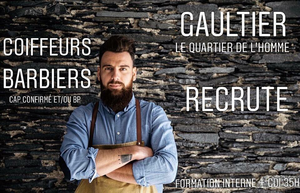 Gaultierbarber's tweet photo. L’équipe Gaultier recherche de nouvelles recrues : Coiffeur/Barbier avec CAP confirmé et/ou BP = passionné, créatif, minutieux, sympa, esprit d’équipe (formation interne + CDI 35H à la clé)📍8 Avenue Denis Papin, ANGERS ou 📧 gaultier.julienc@gmail.com Tentez l’expérience💈💺✂️ https://t.co/6fvPqF7lqP